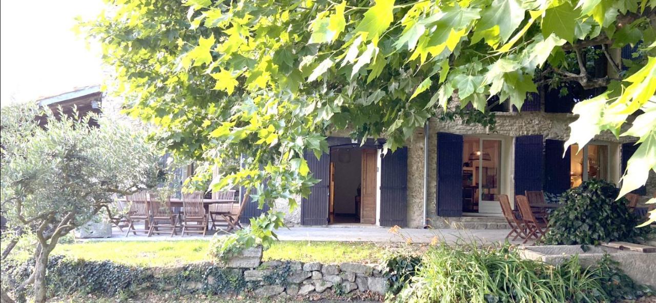 Villa Mas dans la campagne pour loisirs et télétravail à Sarrians Extérieur photo