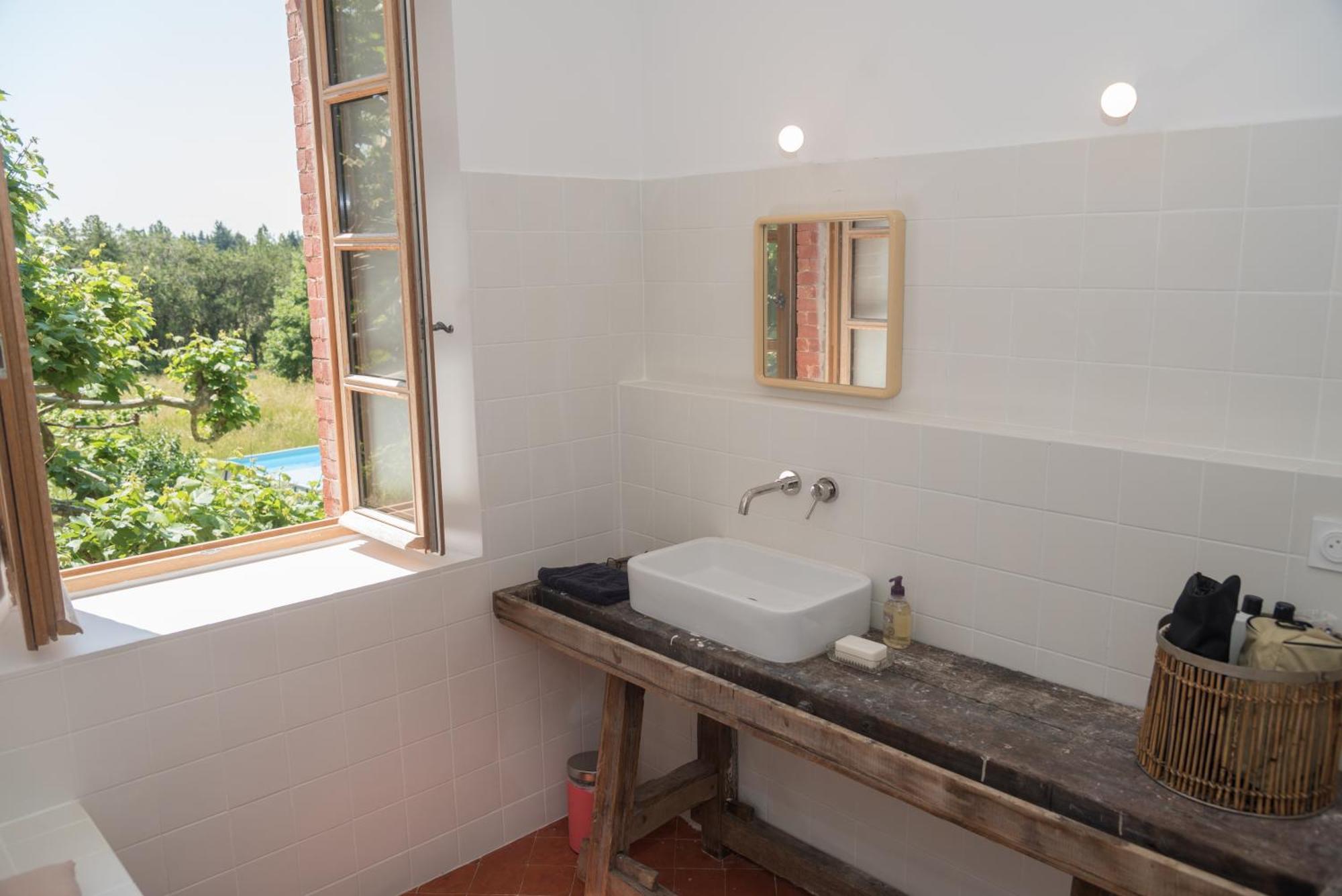Villa Mas dans la campagne pour loisirs et télétravail à Sarrians Extérieur photo