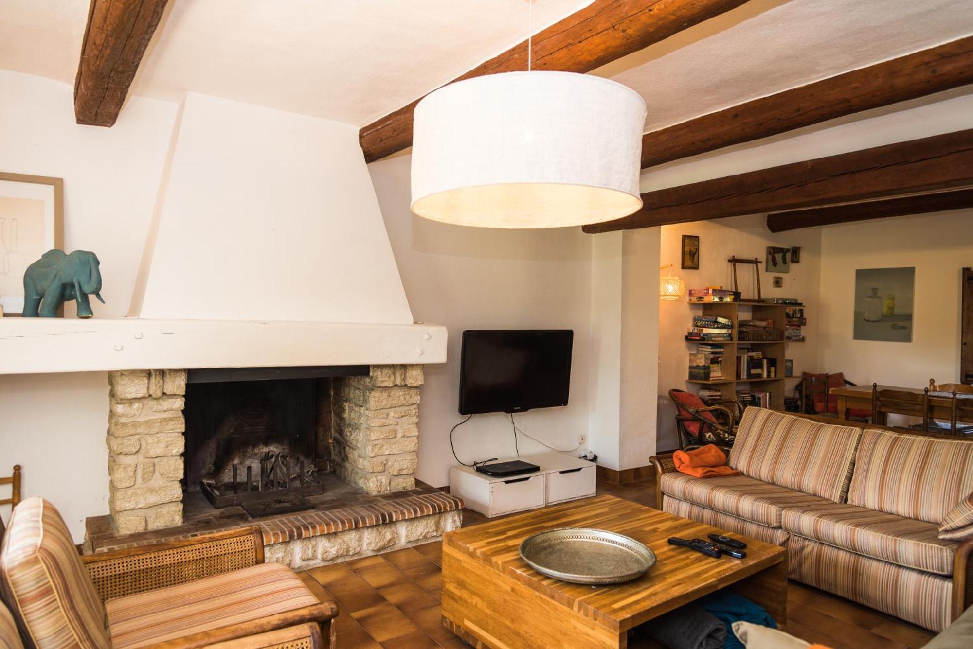 Villa Mas dans la campagne pour loisirs et télétravail à Sarrians Extérieur photo
