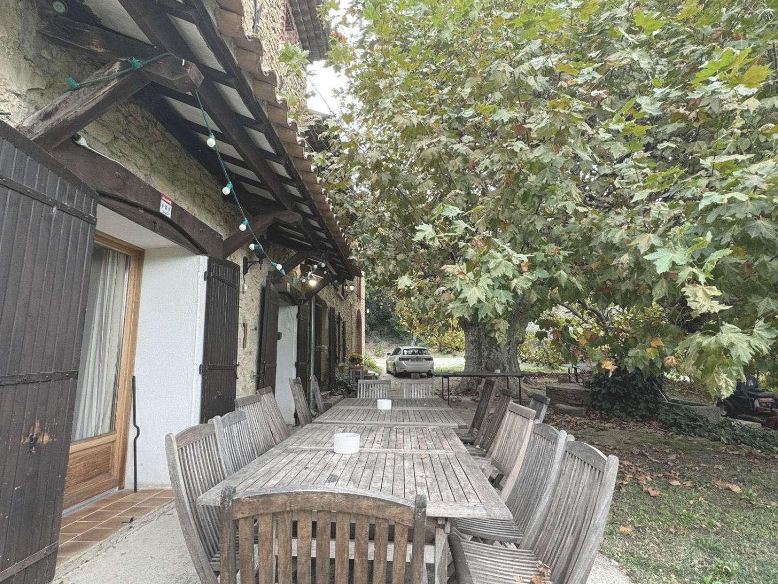 Villa Mas dans la campagne pour loisirs et télétravail à Sarrians Extérieur photo